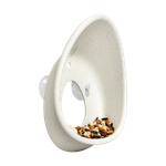 essential window feeder 25cm fibrous grey